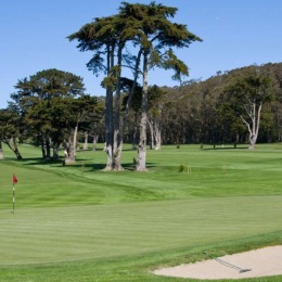 Located within a national park, San Francisco’s Presidio Golf Course is renowned for its spectacular forest setting, as well as its challenging play. Once restricted to military officers and private club members, today the 18-hole course is open to the public. Instagram post from @solairesf on November 12, 2023 13:32:10pm